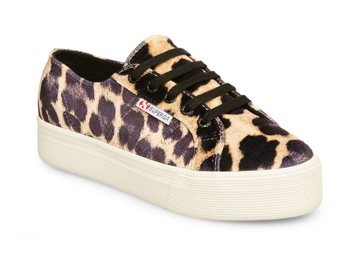 Tenis Feminino Leopardo - Superga 2790 Fanvelvetw - UQYOB-7198